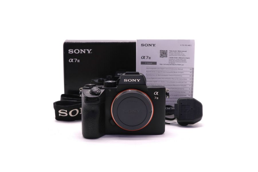 Sony A7III ILCE-7M3 body в упаковке (пробег 246180 кадров)
