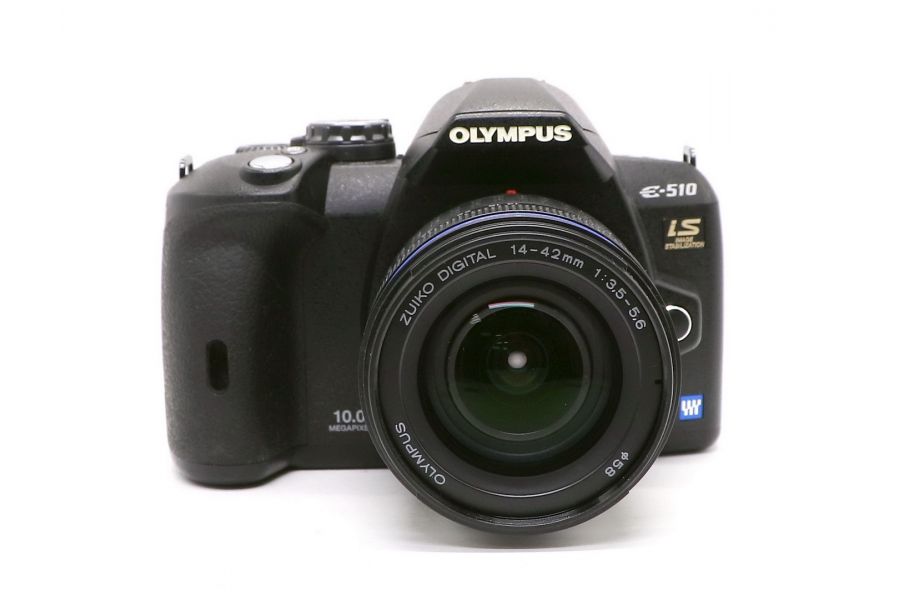 Olympus E-510 kit (пробег 4780 кадров)