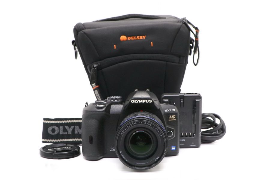 Olympus E-510 kit (пробег 4780 кадров)