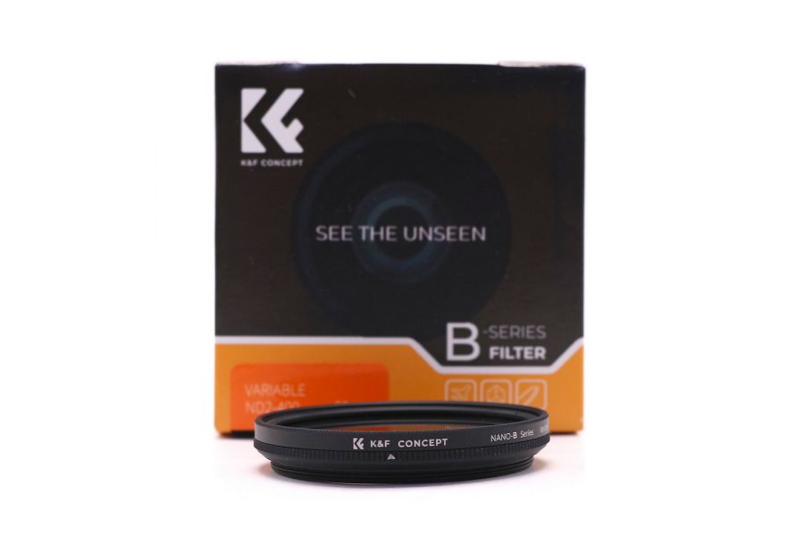 Светофильтр K&F Concept NANO-B Variable ND2-400 52mm