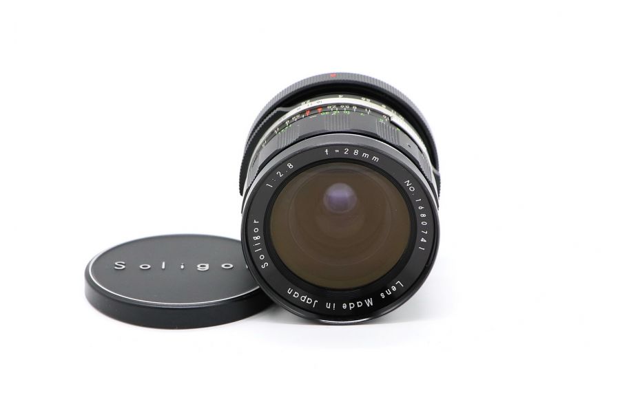Soligor 2,8/28mm Lens in Japan