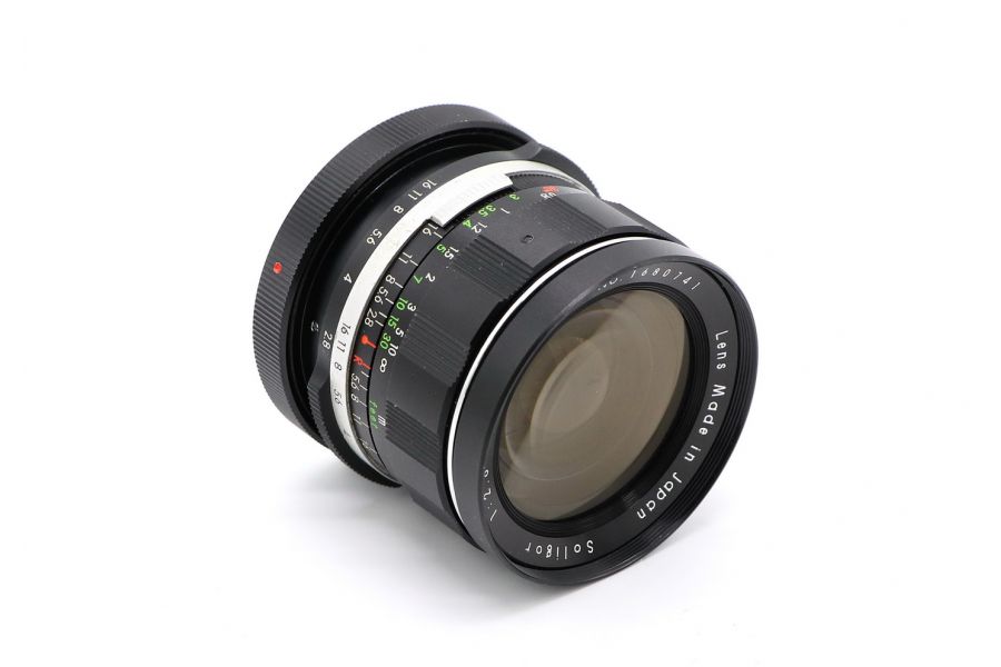 Soligor 2,8/28mm Lens in Japan