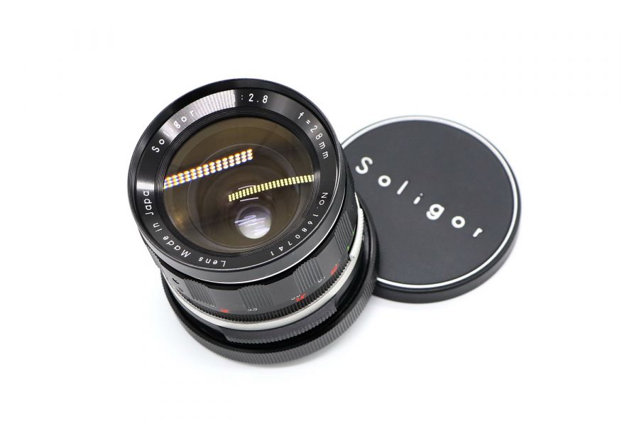 Soligor 2,8/28mm Lens in Japan