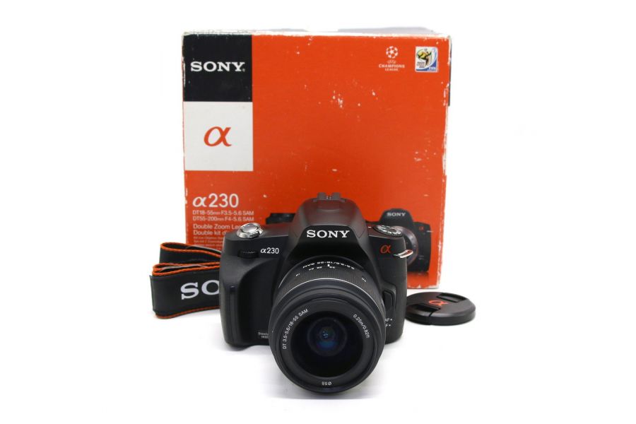 Sony A230 kit (пробег 1810 кадров) в упаковке