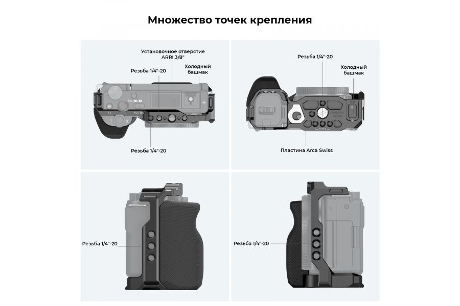 Клетка SmallRig 3538B для Sony ZV-E10