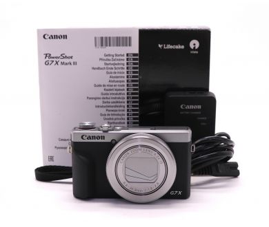 Купить Фотокамера Canon PowerShot G7X Mark III в упаковке Фотокамера Canon PowerShot G7X Mark III в упаковке
