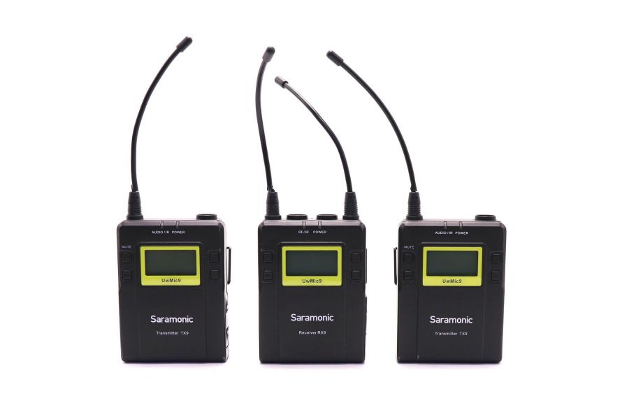 Радиопетличка Saramonic UwMic9 RX9+TX9+TX9