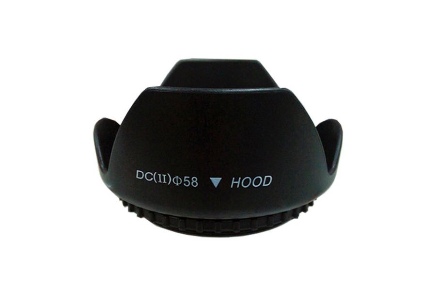 Бленда 58mm тюльпан пластик