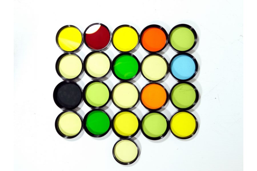 Светофильтры CCCР 49мм цветные (набор 21 шт.) 