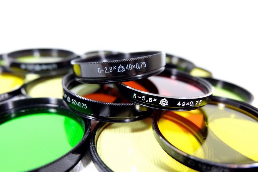 Светофильтры CCCР 49мм цветные (набор 21 шт.) 