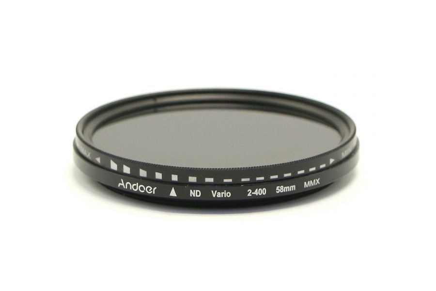 Светофильтр Andoer ND Vario 2-400 58mm MMX