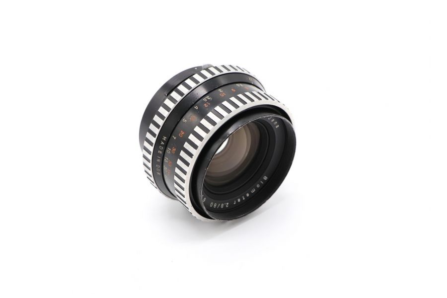 Biometar 2.8/80 Carl Zeiss Jena Зебра (Germany, 1960)