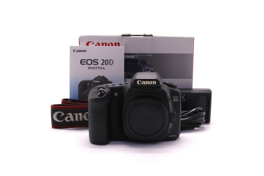 Зеркальный фотоаппарат Canon EOS 20D body в упаковке