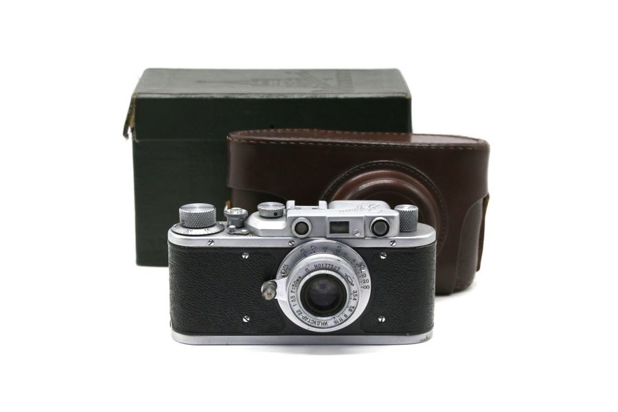 Зоркий / Zorki + Индустар-22 в упаковке