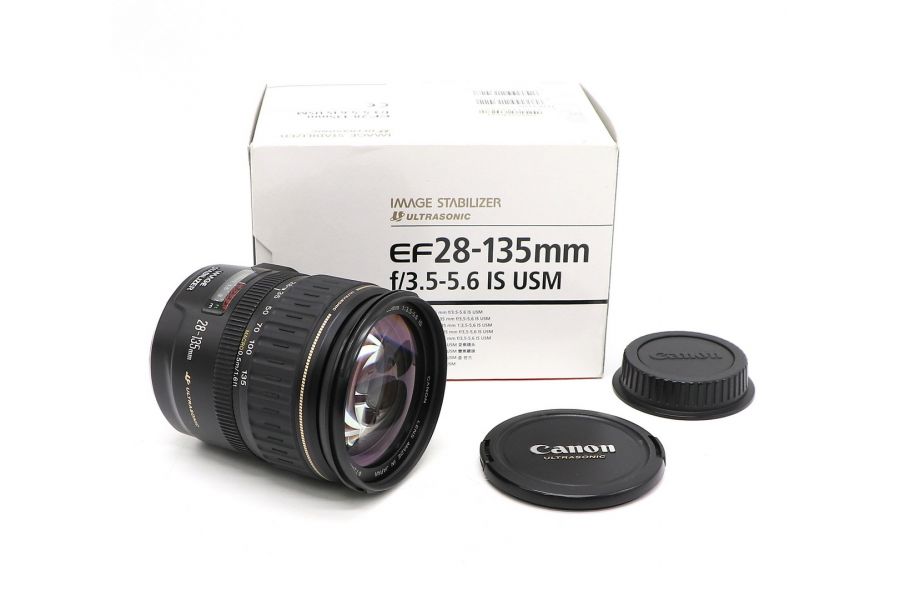 Canon EF 28-135mm f/3.5-5.6 IS USM в упаковке (Taiwan)