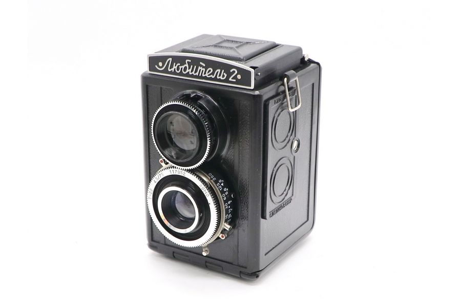 Любитель-2 тонкая надпись советский фотоаппарат