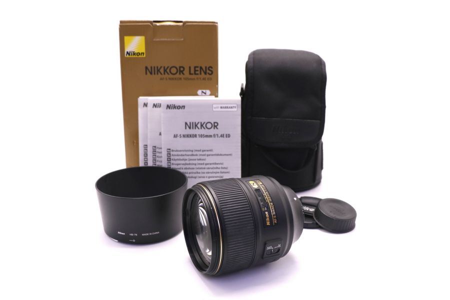 Nikon 105mm f/1.4E ED AF-S Nikkor