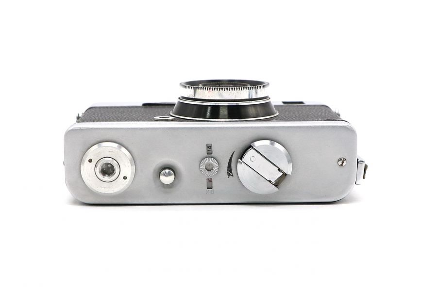 Чайка + Индустар-69 советский шкальный фотоаппарат