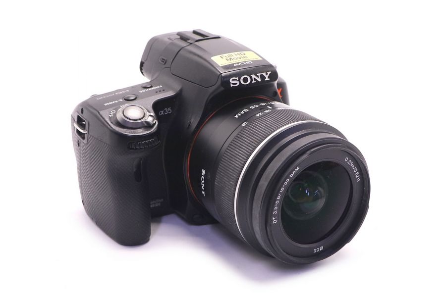 Sony a35 kit (пробег 3495 кадров)