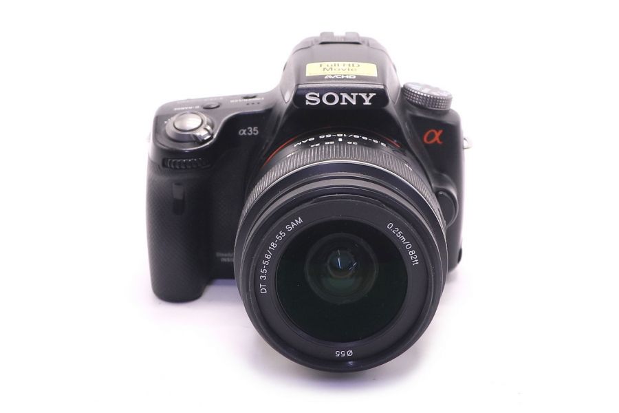 Sony a35 kit (пробег 3495 кадров)