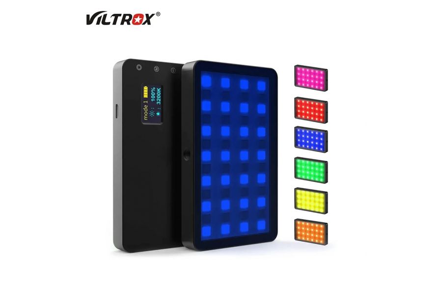 Накамерный свет Viltrox Weeylite RB08P RGB