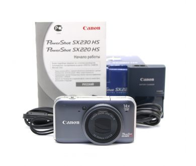 Canon PowerShot SX220 HS в упаковке