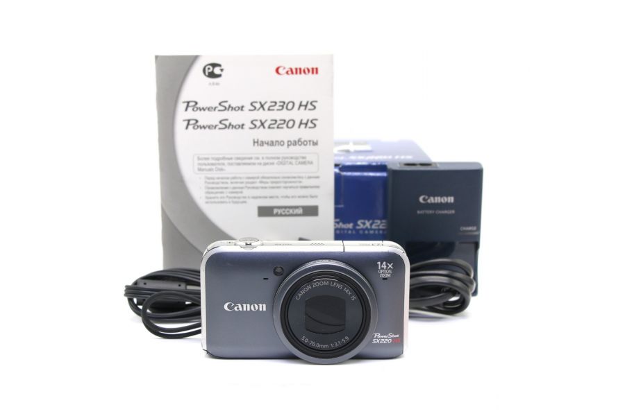 Canon PowerShot SX220 HS в упаковке