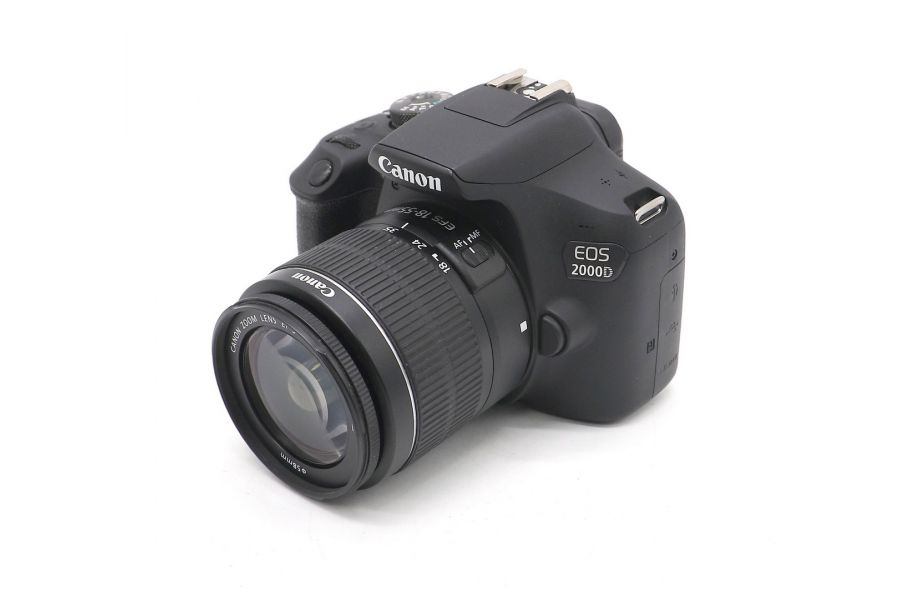 Canon EOS 2000D kit в упаковке (пробег 4180 кадров)