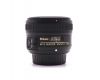 Объектив Nikon 50mm f/1.8G AF-S Nikkor в упаковке