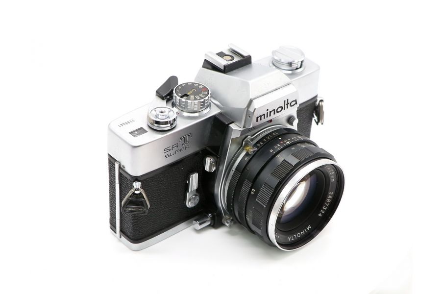 Minolta SRT Super kit + Фотопленка Kodak Gold