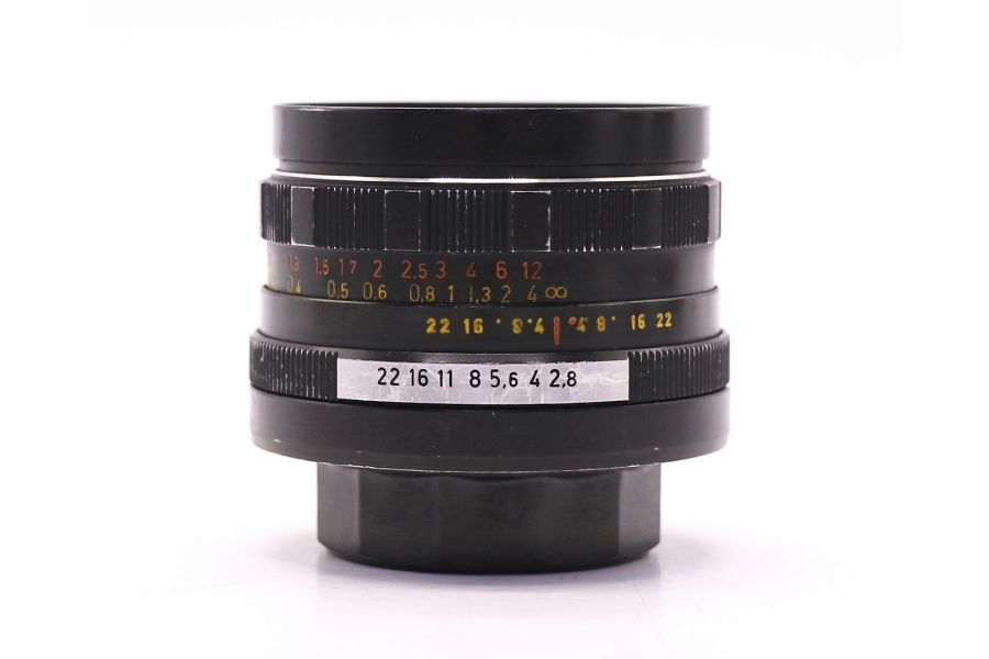 Pentacon auto 2.8/29 Made in GDR (Germany, 1980)