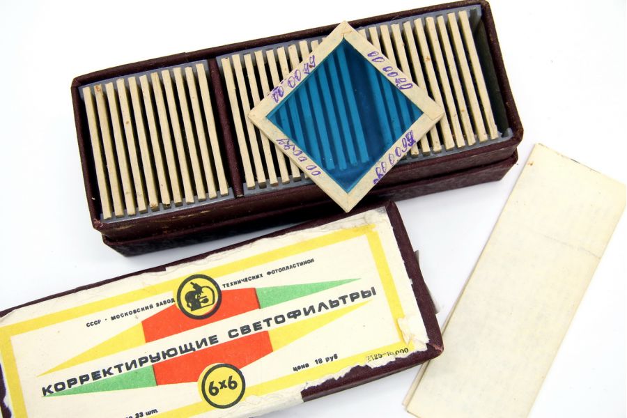 Светофильтры корректирующие 6х6