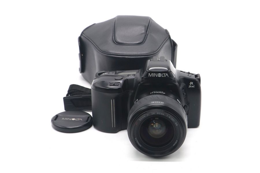 Minolta Alpha 3xi kit 28-80mm (Japan, 1991)