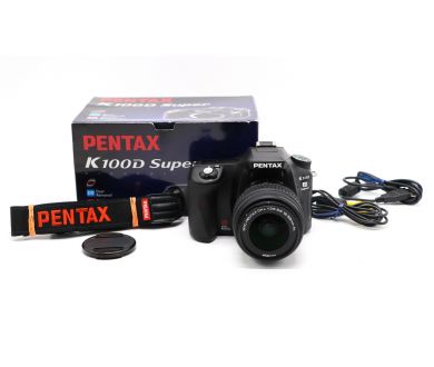 Pentax K100D Super kit в упаковке (пробег 1985 кадров)