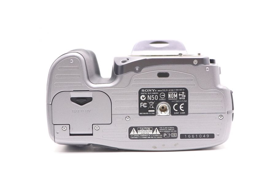 Sony Alpha DSLR-A100 body (серый)