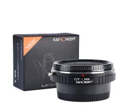 Переходник C/Y - Nikon F lens K&F Concept