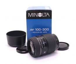 Minolta AF 100-300mm/4.5(32)-5.6 (D) APO в упаковке 