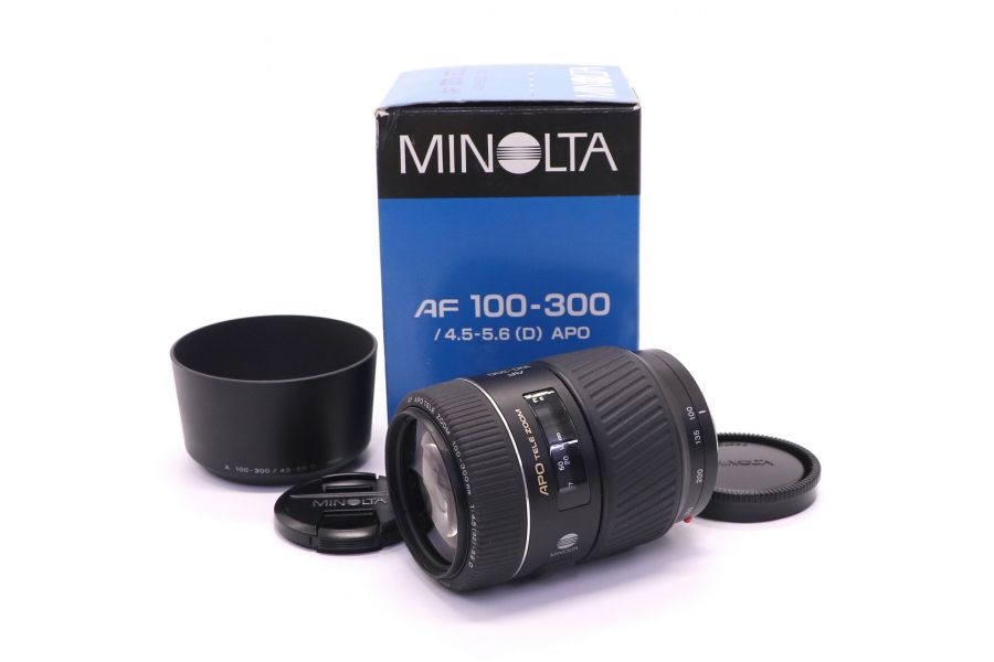 Minolta AF 100-300mm/4.5(32)-5.6 (D) APO в упаковке 