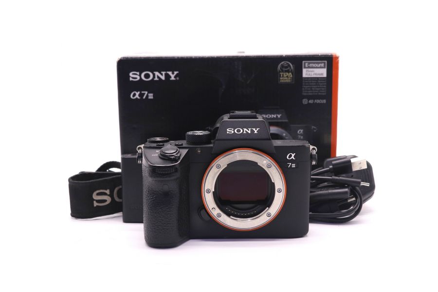 Sony A7III ILCE-7M3 body в упаковке (пробег 53735 кадров)