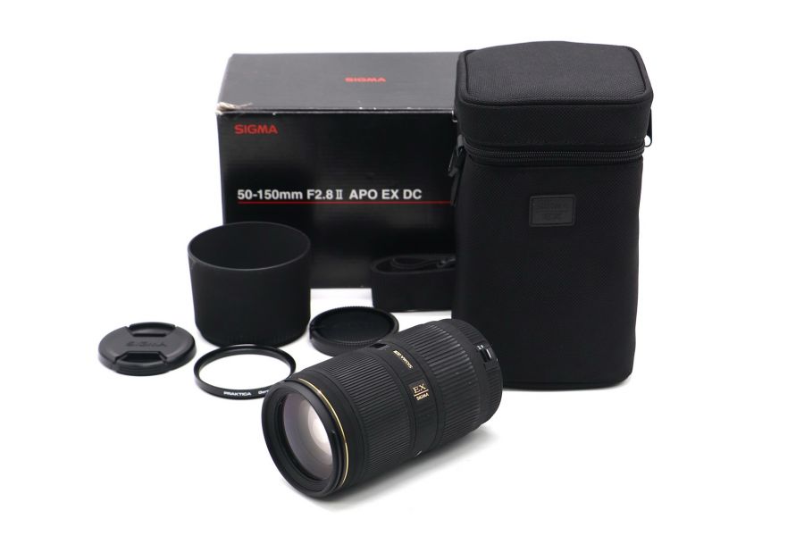 Sigma AF 50-150mm f/2.8 II APO EX DC HSM for Sony A в упаковке