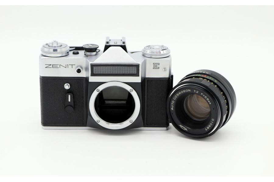 Зенит Е + AUTO COSMOGON редкий, экспорт