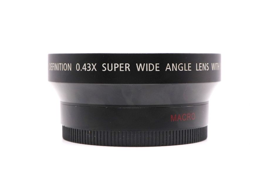 Конвертер Digital High Definition 0.43x super Wide Angle lens with macro