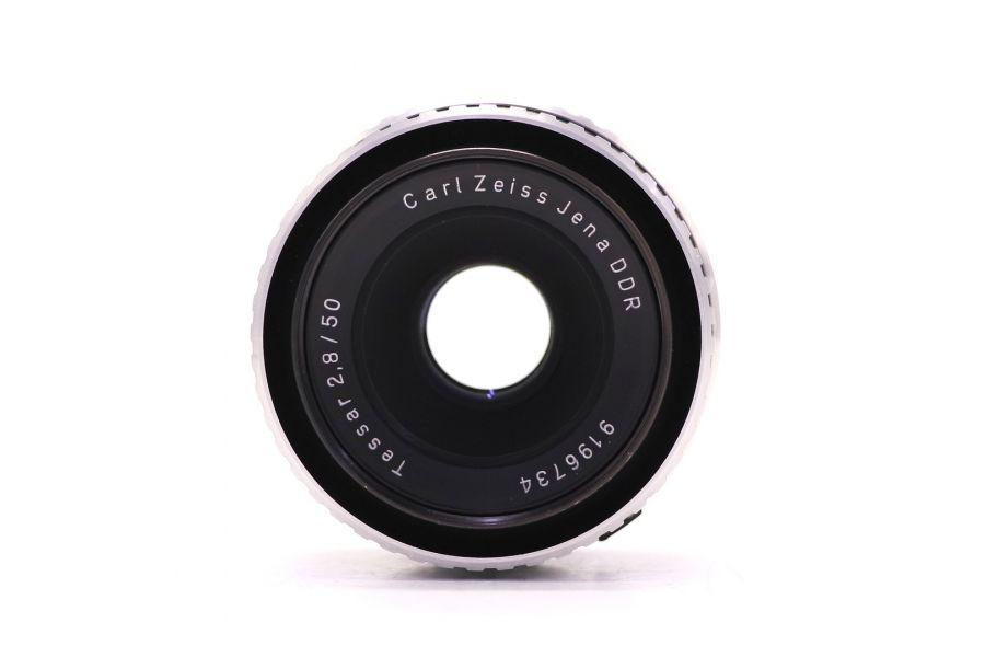 Объектив Tessar 2.8/50 JENA DDR зебра (Germany, 1976)
