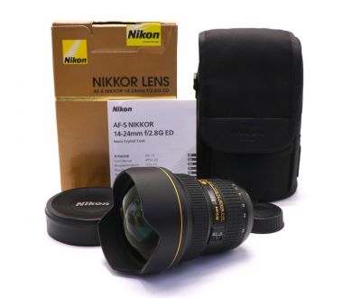 Nikon 14-24mm f/2.8G ED AF-S Nikkor в упаковке