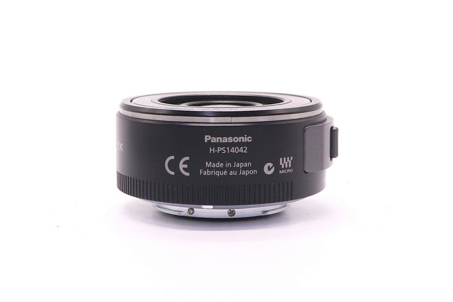 Panasonic Lumix G Vario 14-42mm f/3.5-5.6 Asph Power OIS (H-PS14042) черный