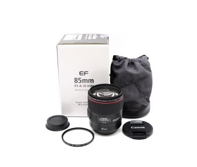 Canon EF 85mm f/1.4L IS USM в упаковке