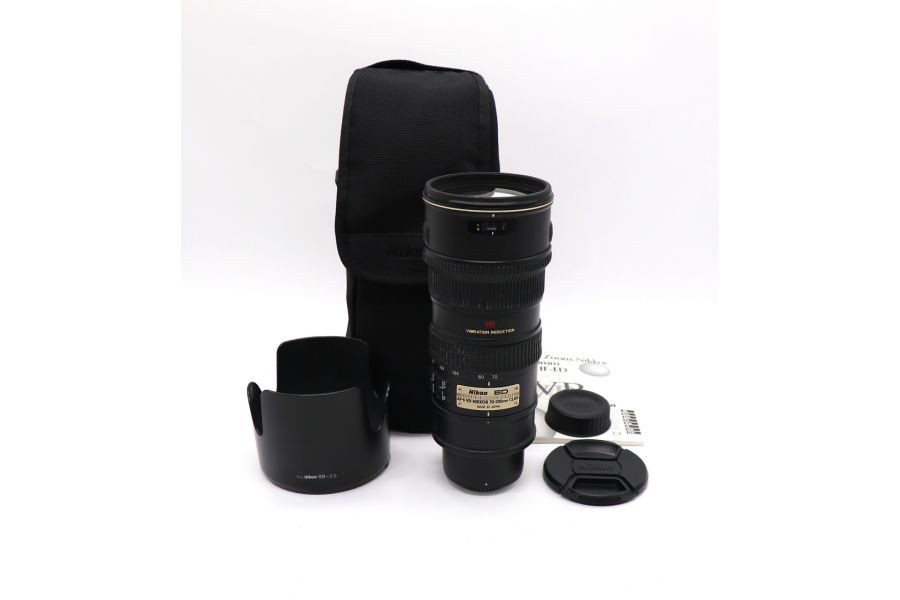 Nikon 70-200mm f/2.8G ED AF-S VR Zoom-Nikkor (№374072)