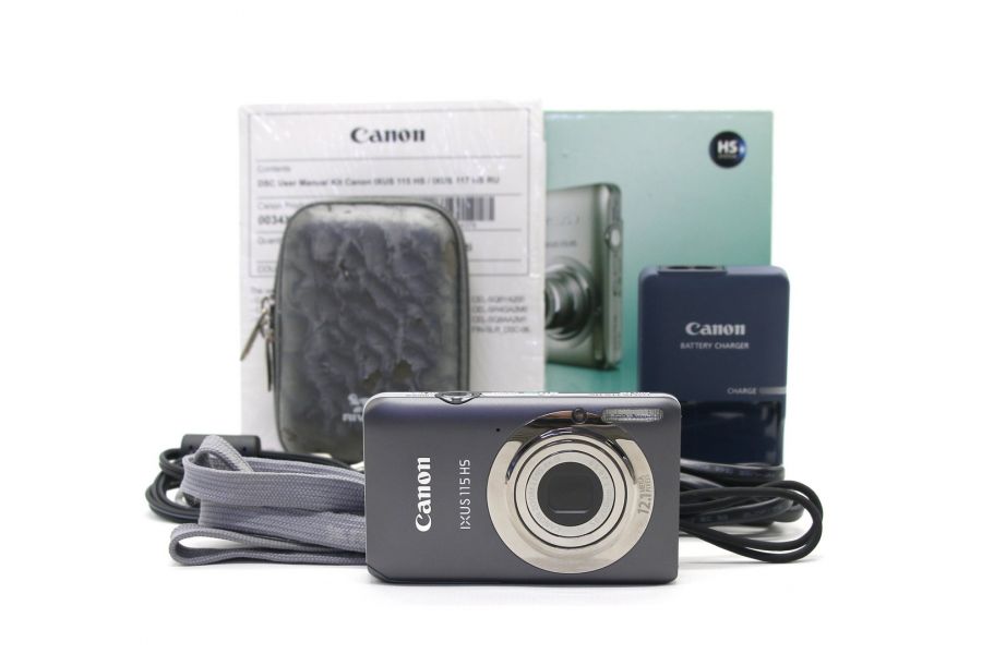 Canon IXUS 115 HS в упаковке