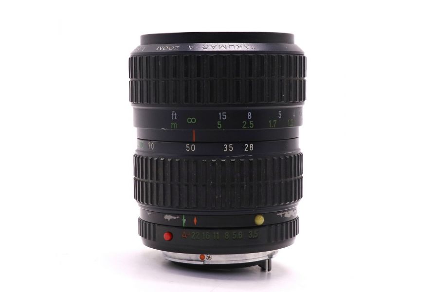 Takumar-A Zoom 28-80mm f/3.5-4.5 (Japan, 1986)