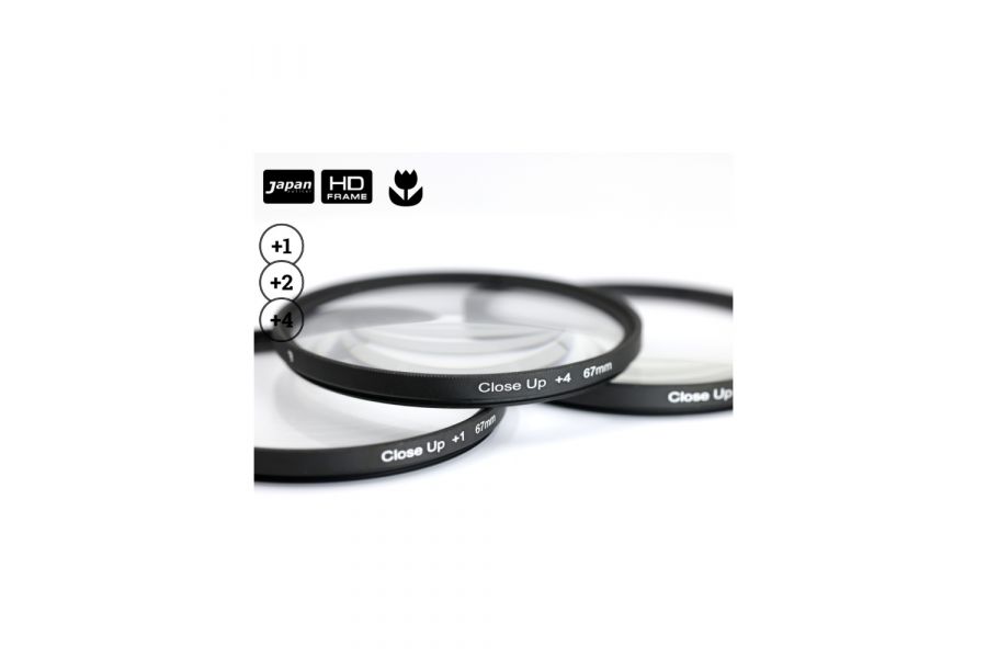Набор макрофильтров FUJIMI Close UP SET +1, +2, +4 67mm